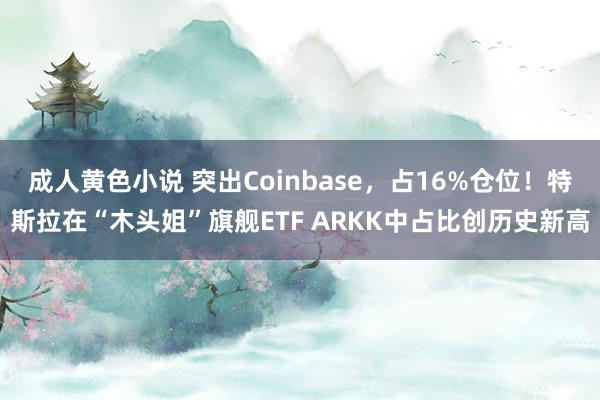 成人黄色小说 突出Coinbase，占16%仓位！特斯拉在“木头姐”旗舰ETF ARKK中占比创历史新高