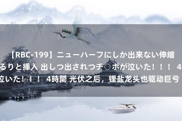 【RBC-199】ニューハーフにしか出来ない伸縮自在アナルマ○コににゅるりと挿入 出しつ出されつチ○ポが泣いた！！！ 4時間 光伏之后，锂盐龙头也驱动巨亏 | 见才气量