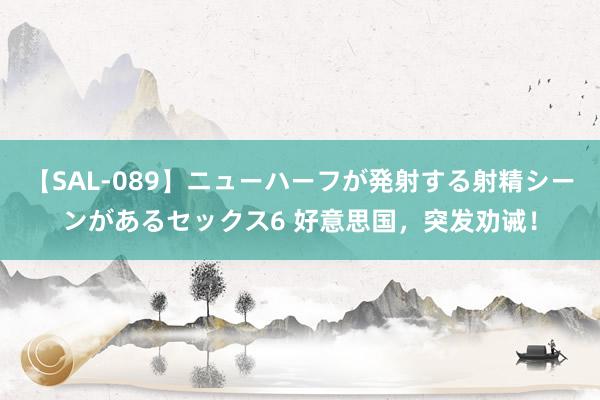 【SAL-089】ニューハーフが発射する射精シーンがあるセックス6 好意思国，突发劝诫！